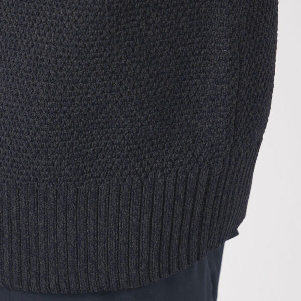 NANAMICA Crew Neck Sweater - Dark Navy