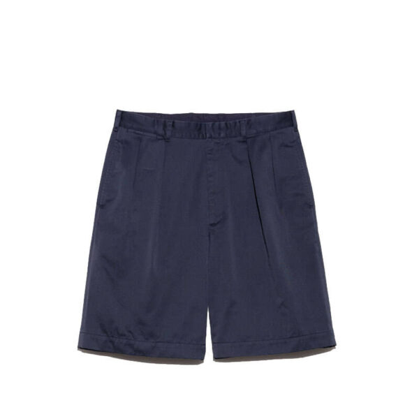 NANAMICA Double Pleat Chino Shorts - Navy
