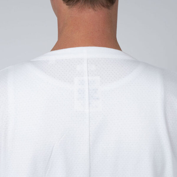 NANAMICA Half Zip LS Tee - Off White