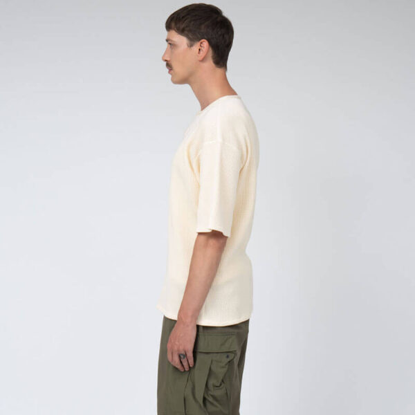 NANAMICA Henry Neck Thermal Sweat Tee