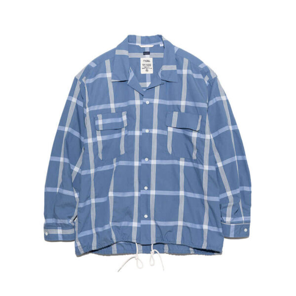 NANAMICA Palaka Check Shirt - Blue