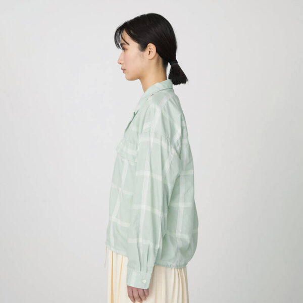 NANAMICA Palaka Check Shirt - Blue