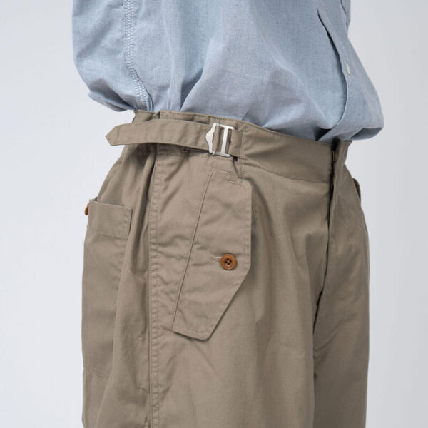 NANAMICA Side Belt Wide Pants