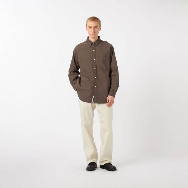 NANAMICA Wide Straight Chino Pant - Khaki