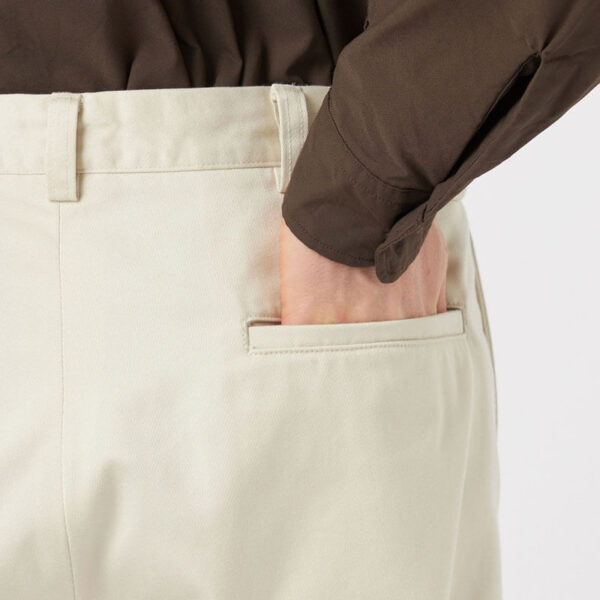 NANAMICA Wide Straight Chino Pant - Khaki