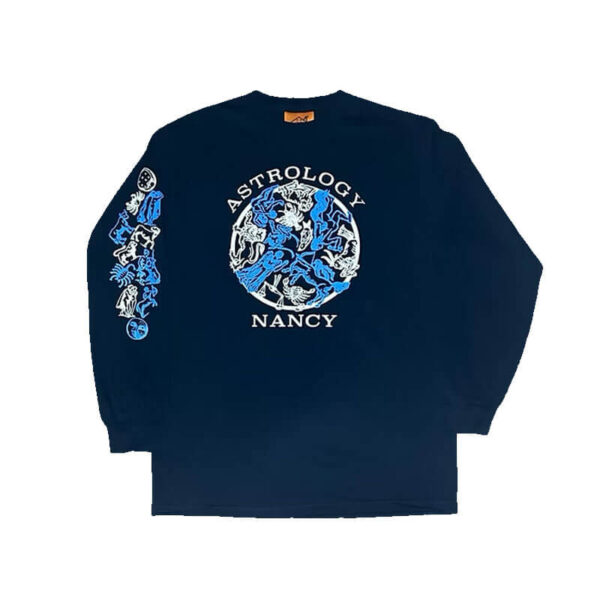NANCY Astrology Longsleeve - Navy