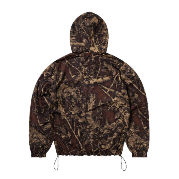 NO PROBLEMO Forest Glitch Nylon Jacket