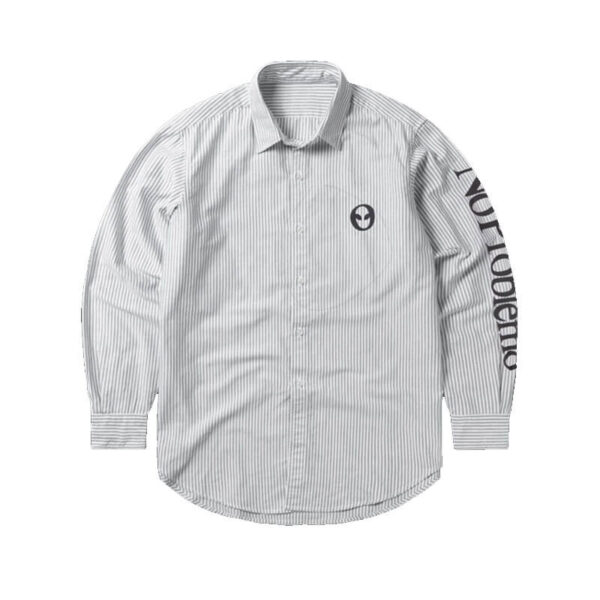 NO PROBLEMO Graphic Printed Oxford Shirt