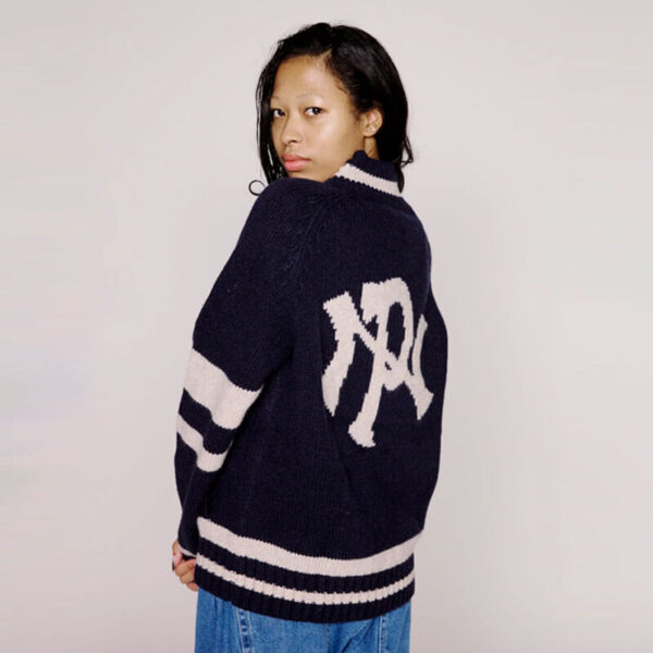 NO PROBLEMO NYP Knitted Varsity