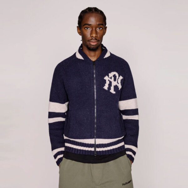 NO PROBLEMO NYP Knitted Varsity