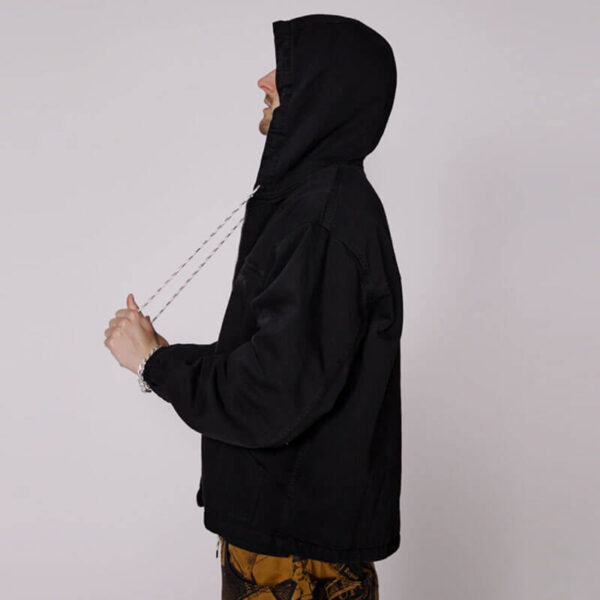 NO PROBLEMO Ripstop Workwear Jacket - Black