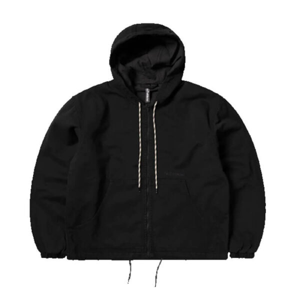 NO PROBLEMO Ripstop Workwear Jacket - Black