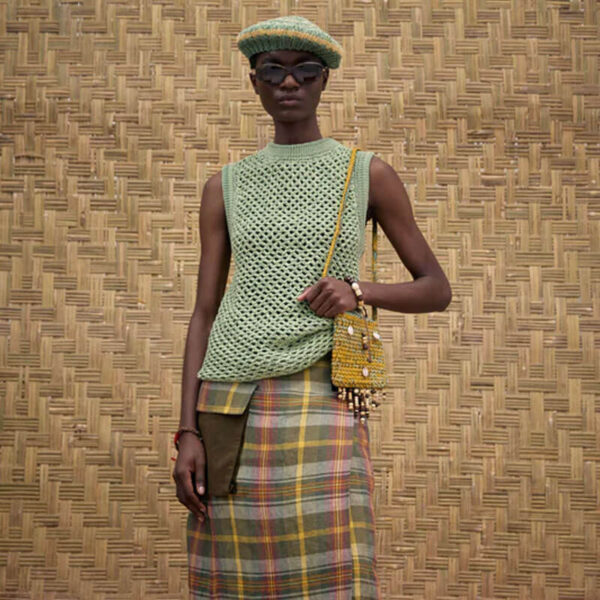 NICHOLAS DALEY Hand Crochet Vest