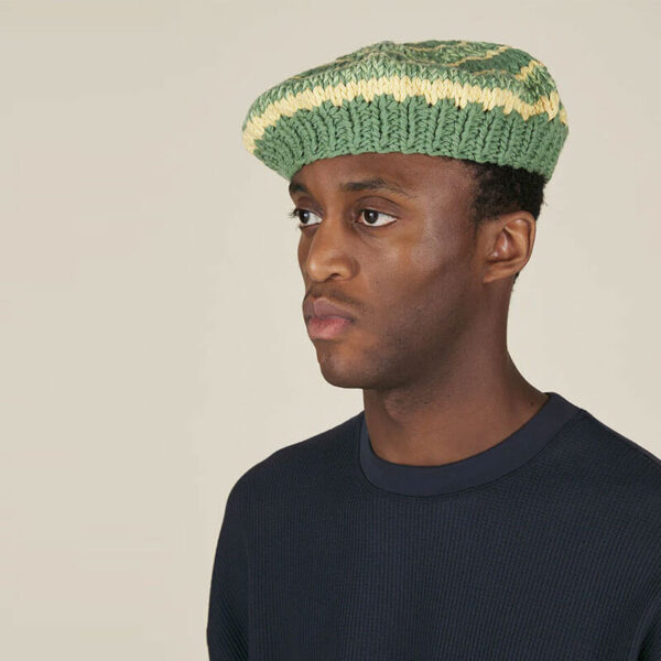 NICHOLAS DALEY Hand Knitted Beret
