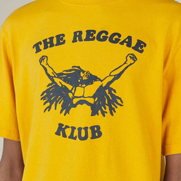 NICHOLAS DALEY Reggae Klub Tee - Mustard