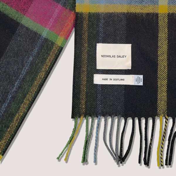NICHOLAS DALEY Tartan Scarf