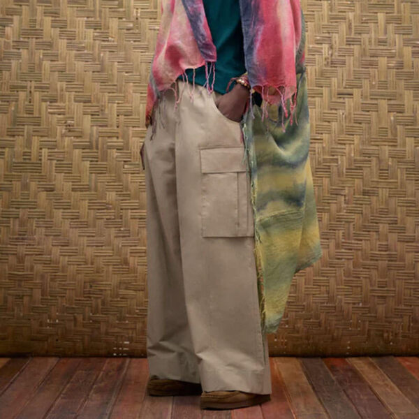 NICHOLAS DALEY Wide Leg Cargo Pant