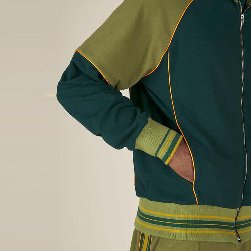 Track Top - Bottle Green / Army - THEROOM | Streetwear. Culture