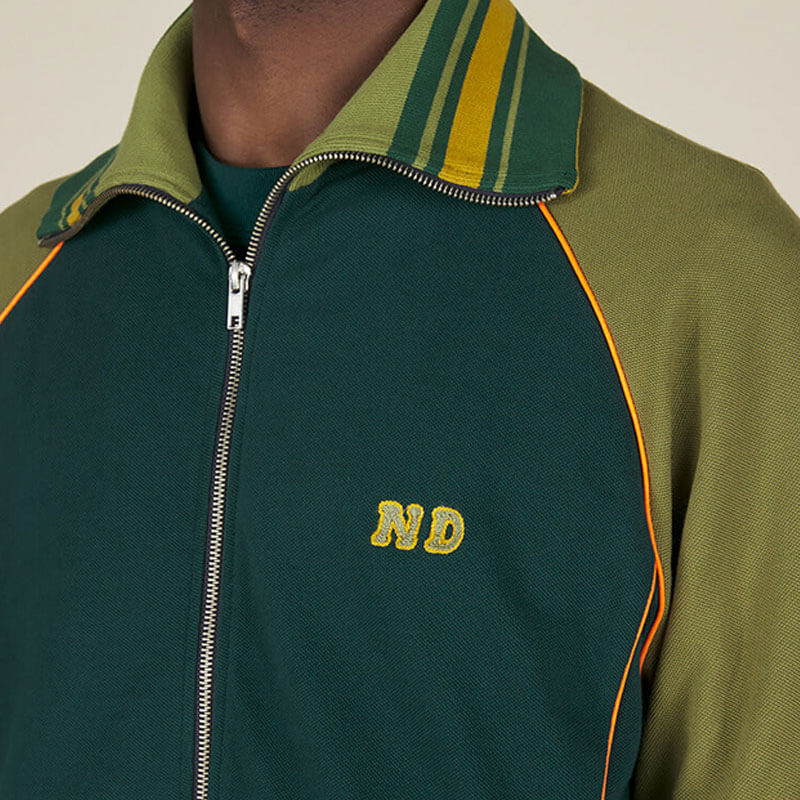 NICHOLAS DALEY ダークグリーン マウンテンパーカー 38 Track Top - Bottle Green / Army - THEROOM | Streetwear. Culture
