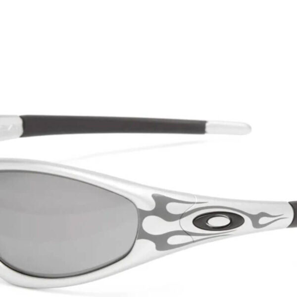 OAKLEY MUZM Straight Jacket™ 99 - X-Silver Flames
