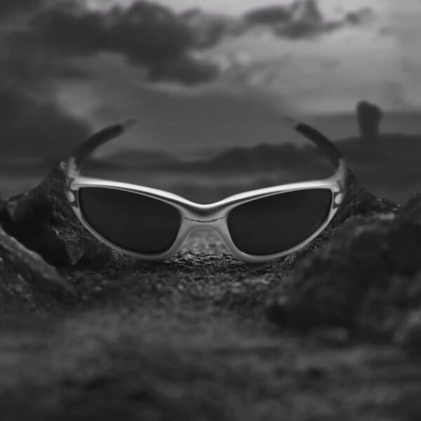 OAKLEY MUZM Straight Jacket™ 99 - X-Silver Flames