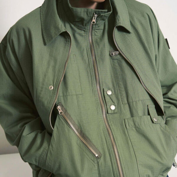PHINGERIN Double Zip Ripstop Jacket