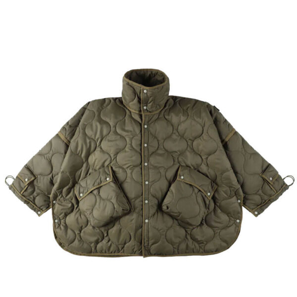PHINGERIN-FUTON-QUILT-COAT-Olive-Drab PHINGERIN Futon Quilt Coat