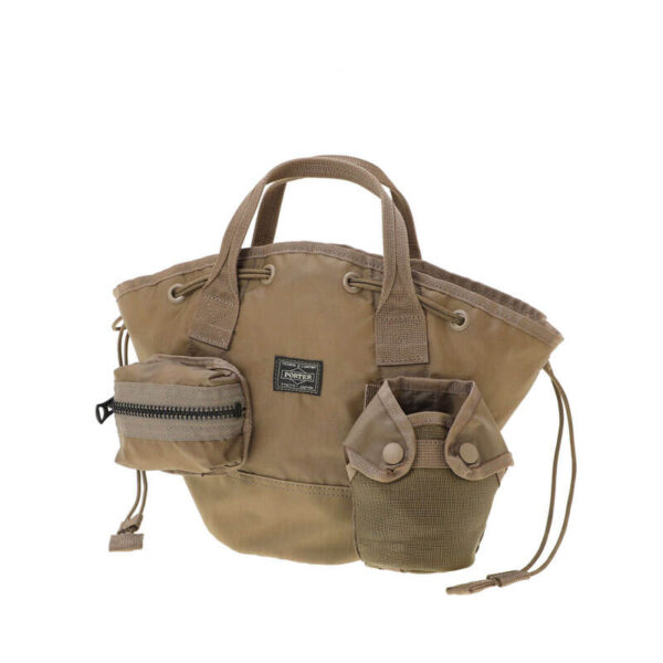 PORTER YOSHIDA &amp; CO. All Scarf Tote with Pouch - Beige
