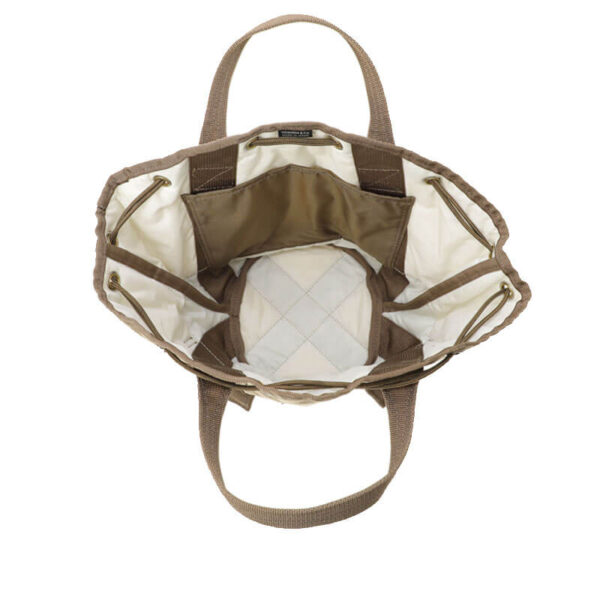 PORTER YOSHIDA &amp; CO. All Scarf Tote with Pouch - Beige