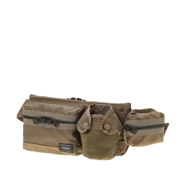 PORTER YOSHIDA & CO. All Waist Bag with Pouch - Beige