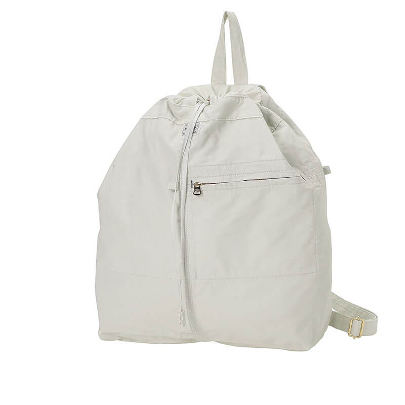 PORTER-YOSHIDA-Mile Knapsack White (2) PORTER YOSHIDA & CO. Mile Knapsack - White