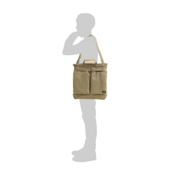 PORTER YOSHIDA & CO. Weapon 2way Helmet Bag - Beige