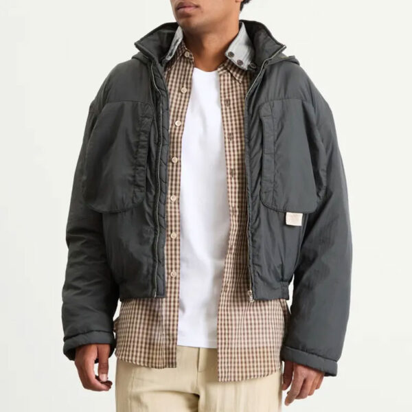 RANRA Purs Padded Nylon Hoodie Jacket