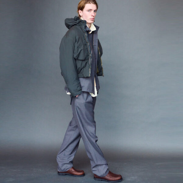 RANRA Purs Padded Nylon Hoodie Jacket