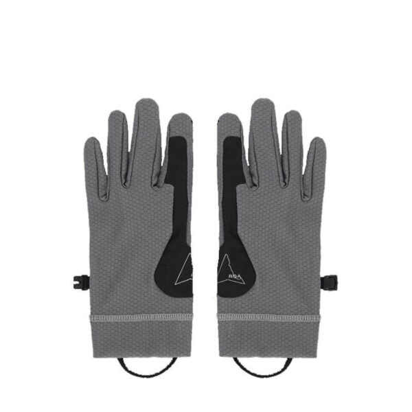 ROA-ANDIE-Base-Layer-Gloves-Grey-Dark-Black ROA Hiking Andie Base Layer Gloves - Grey / Black