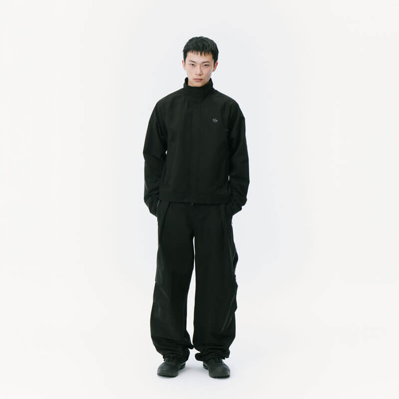 Affine Curve Jacket - Black - THEROOM | Streetwear. Culture. Community