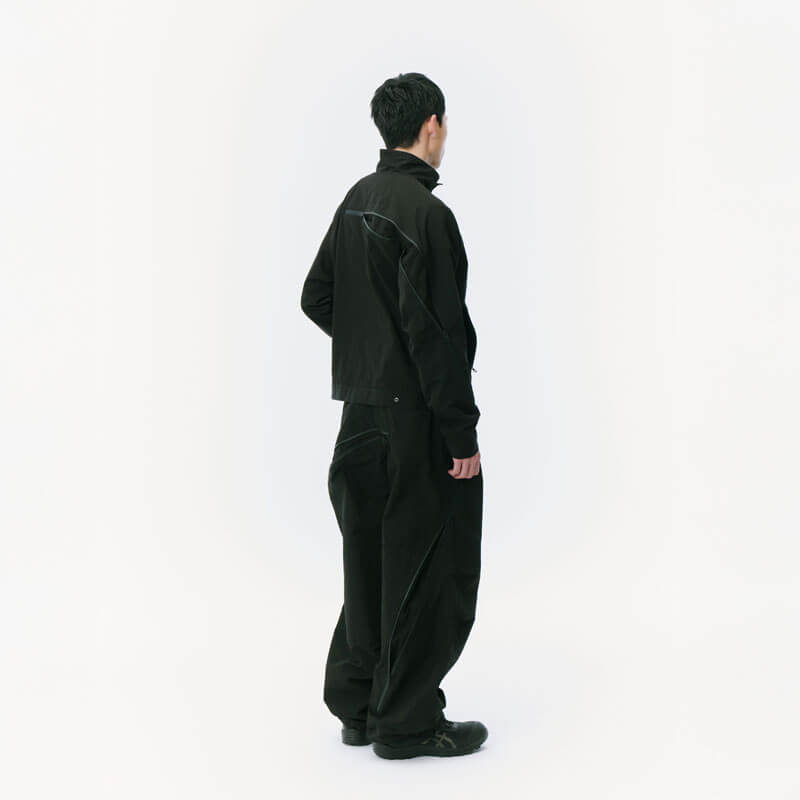 Affine Curve Jacket - Black - THEROOM | Streetwear. Culture. Community