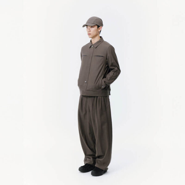 SAN SAN GEAR Wide Pants - Brown