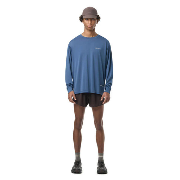 SATISFY® AuraLite™ Long Tee - Vintage Indigo