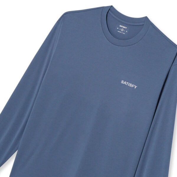 SATISFY® AuraLite™ Long Tee - Vintage Indigo