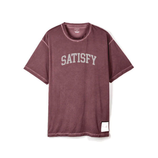 SATISFY® AuraLite™ T‑Shirt - Pigment Burgundy