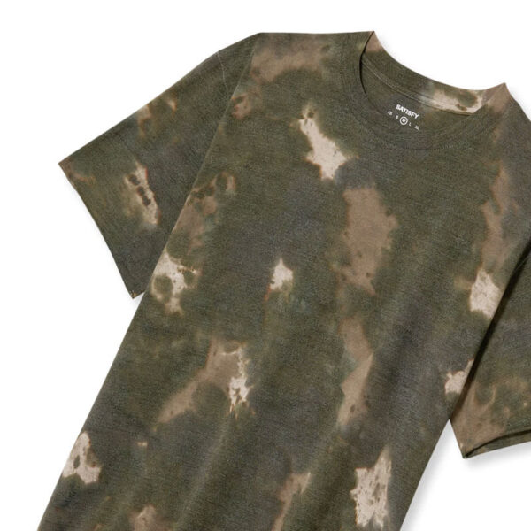 SATISFY® CloudMerino™ T‑Shirt - Batik Military