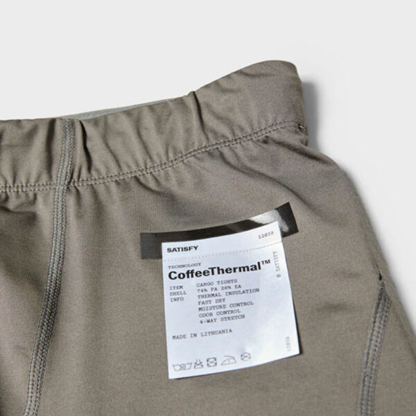 SATISFY® CoffeeThermal™ Cargo Tights - Dark Natural