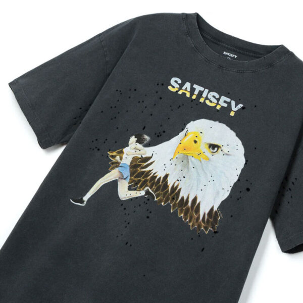 SATISFY® MothTech™ T-Shirt - Aged Black Eagle