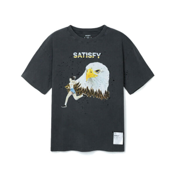 SATISFY® MothTech™ T-Shirt - Aged Black Eagle