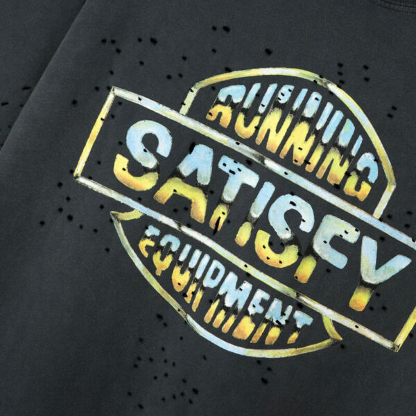 SATISFY® MothTech™ T-Shirt - Aged Black Loud & Proud