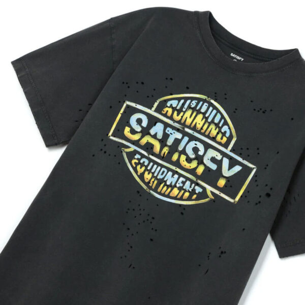 SATISFY® MothTech™ T-Shirt - Aged Black Loud & Proud