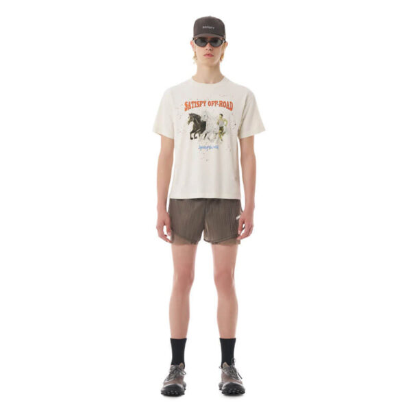 SATISFY® MothTech™ T-Shirt - Off White Spirit