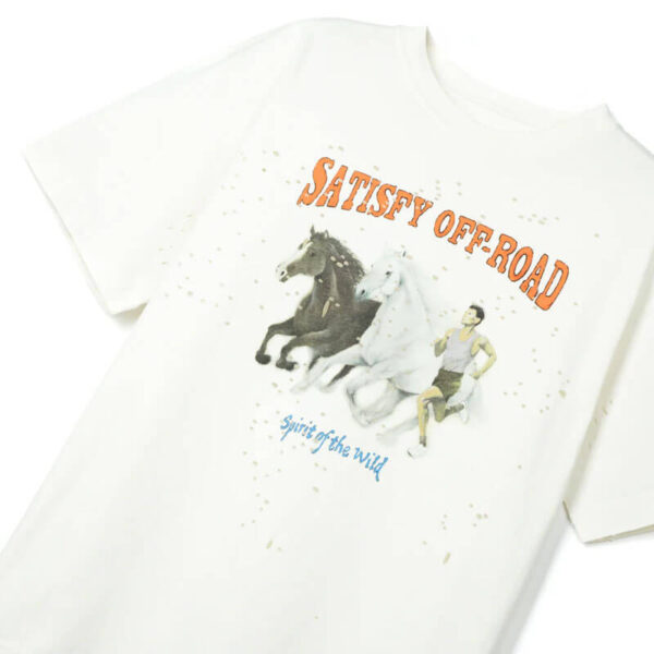 SATISFY® MothTech™ T-Shirt - Off White Spirit