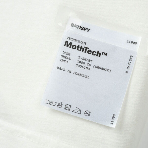 SATISFY® MothTech™ T-Shirt - Off White Spirit